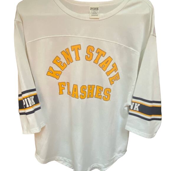 NWOT Pink Victoria’s Secret Kent State Flashes Jersey S - Picture 7 of 8